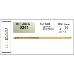 JGOS.ESCOBILLAS PVC BOSCH 1.607.000.C3Z #