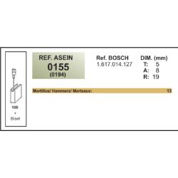 ESCOBILLA BOSCH SPIT REF.0155