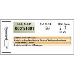 ESCOBILLA FLEX REF.0601/1601