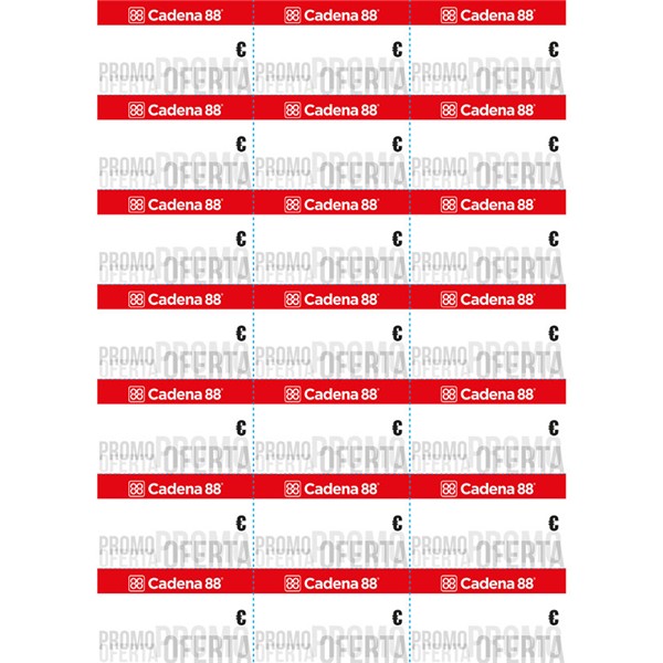 ETIQUETA PRECIOS C88 15X7