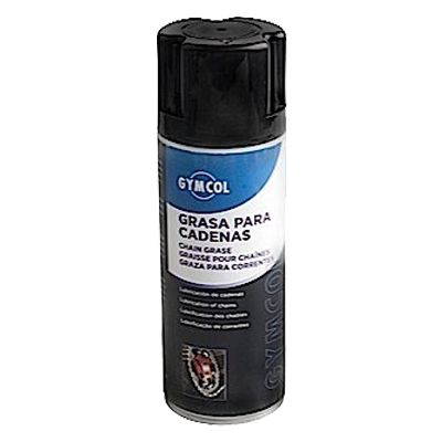 GRASA PARA CADENAS GYMCOL EN ESPRAY 400ml ESPECIAL MOTOCICLETAS