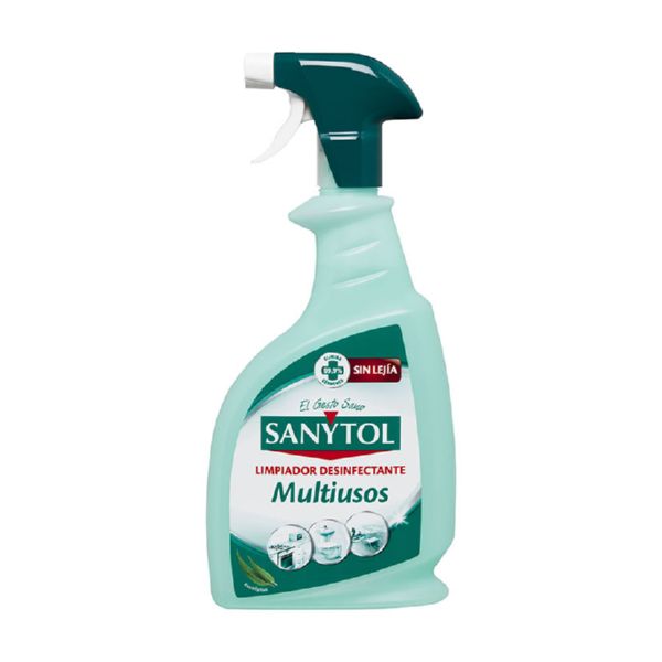 LIMPIADOR DESINFECTANTE MULTIUSOS SANYTOL 750 ML.