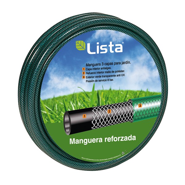 LISTA MANGUERA 1M 15X19.5 VERD