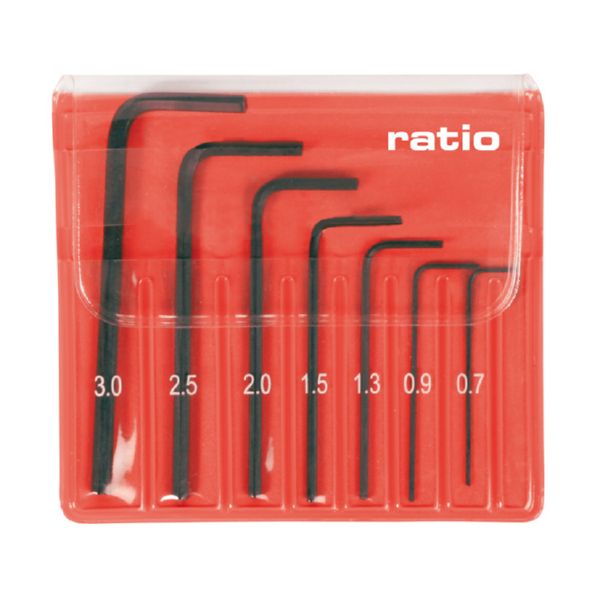 LLAVES ALLEN JGO.7 (0,7-3MM) PRECIS