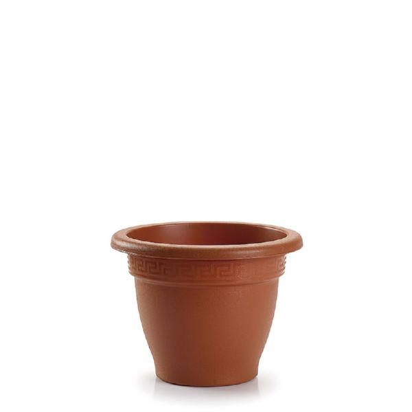 MACETA PL&aacute;STICO &Oslash; 20 CM.TERRACOTA.