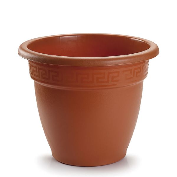 MACETA PL&aacute;STICO &Oslash; 35 CM.TERRACOTA.