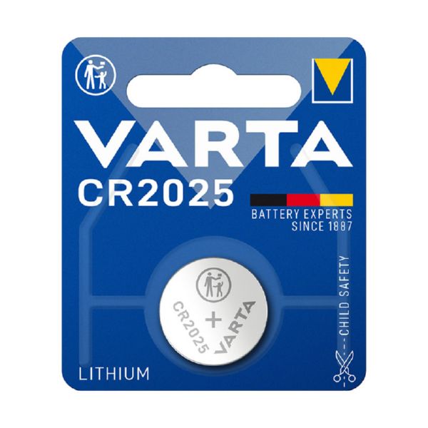 PILA CR2025 LITIO 3V VARTA