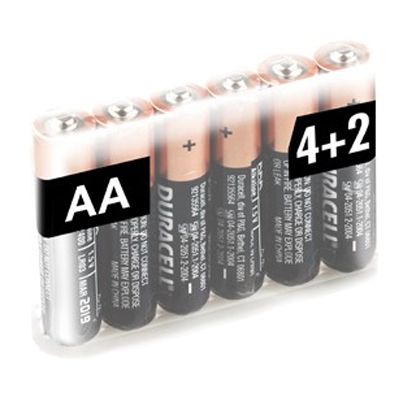 PILA DURACELL POWER PLUS AA LR06 4+2 RETRACTILADA BATERIA PLUSPOWER