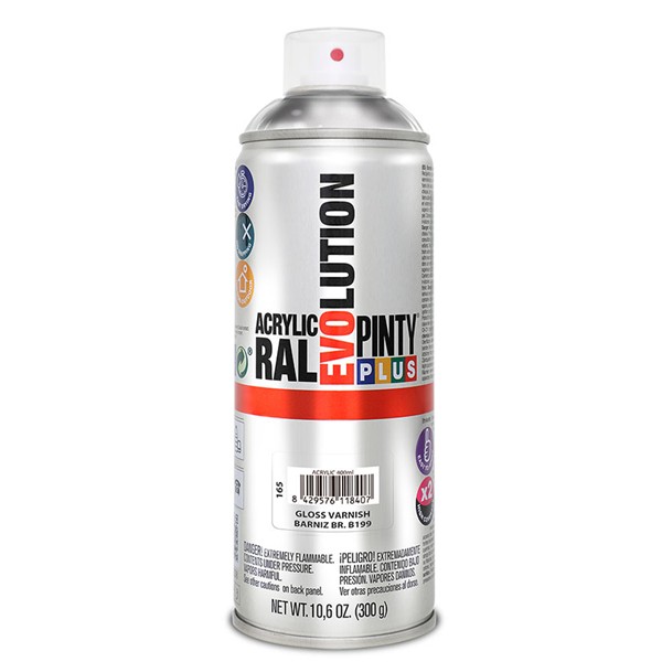 PINTURA SPRAY ACRILICA BARNIZ BRILL