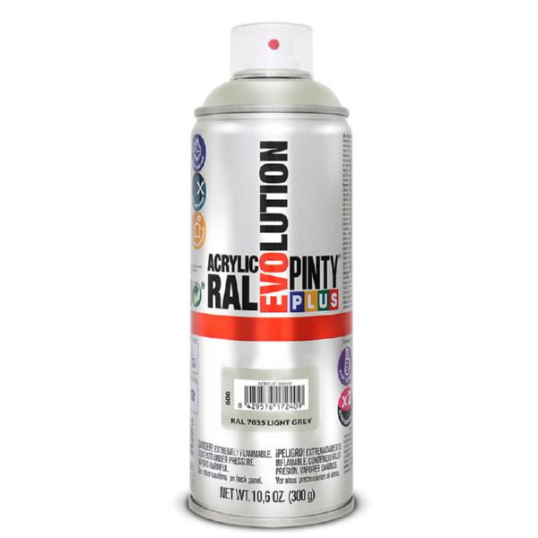 PINTURA SPRAY ACRILICA GRIS CLARO