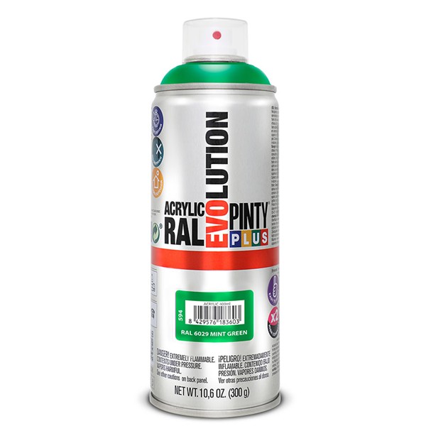 PINTURA SPRAY ACRILICA VERDE MENTA