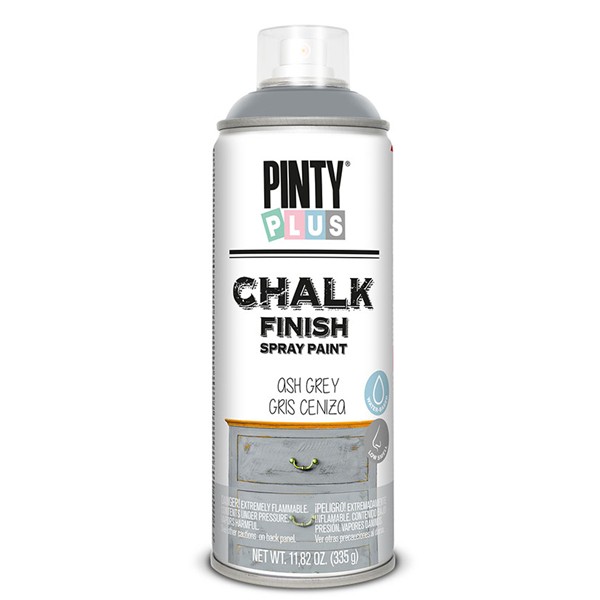 PINTURA SPRAY CHALK EFECTO TIZA GRI