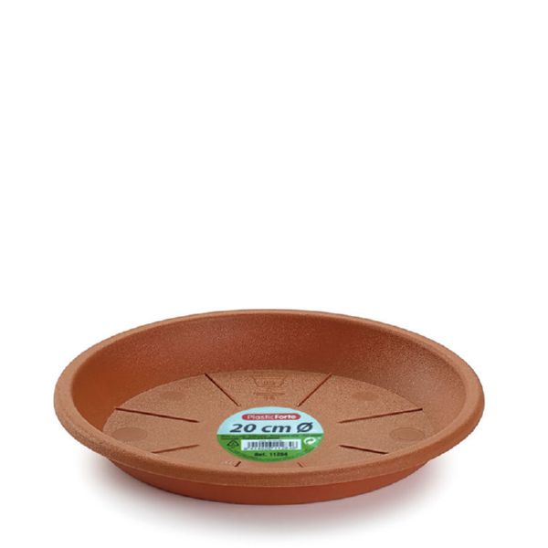 PLATO PLAST DE MACETA &Oslash; 25 /30 CM. TERR.