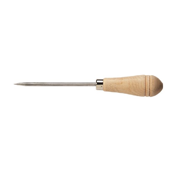 PUNZON CORRIENTE, MANGO MADERA,0 SIN OJO