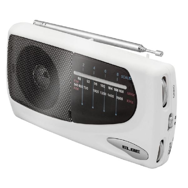 RADIO PORTáTIL AM/FM  ELBE RF-52-SOB