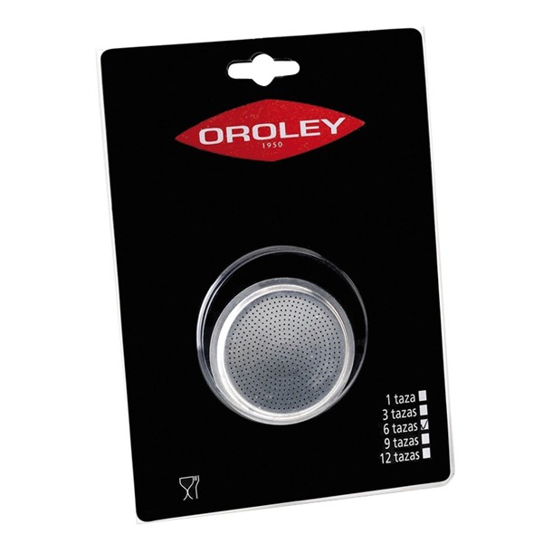 RECAMBIO CAFETERA ALUMINIO OROLEY FILTRO 3 TAZAS