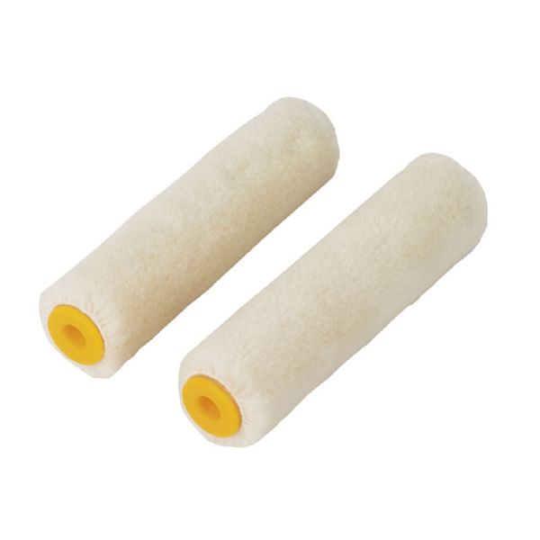 RECAMBIO MINI RODILLO VELOUR 11CM  2 UNIDADES