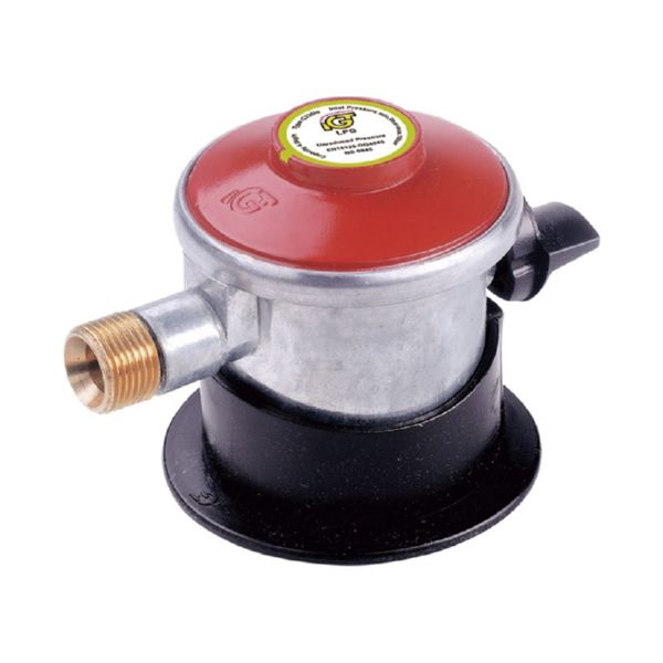 REGULADOR DE GAS DE SALIDA LIBRE PARA BOMBONA DE BUTANO NARANJA