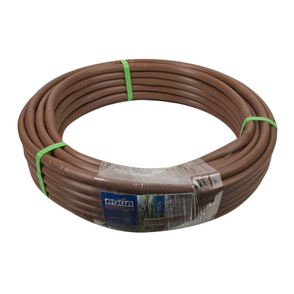 RIEGO GOTEO TUBERIA 16MMX25M CON GOTERO MARR&Oacute;N