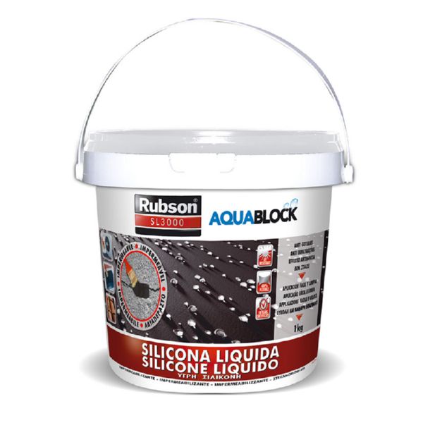 SILICONA L&Iacute;QUIDA SL 3000 1 KG.BLANC