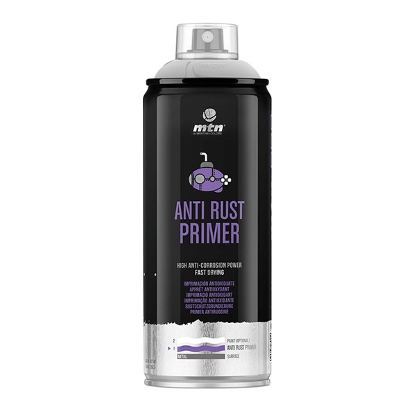 SPRAY MONTANA MTN 400ml IMPRIMACI&Oacute;N ANTIOXIDANTE GRIS 7032