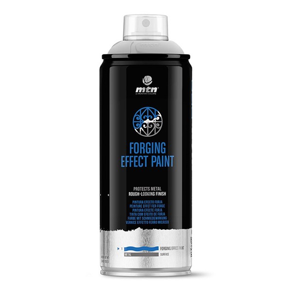 SPRAY MONTANA MTN PRO 400ml EFECTO FORJA NEGRO