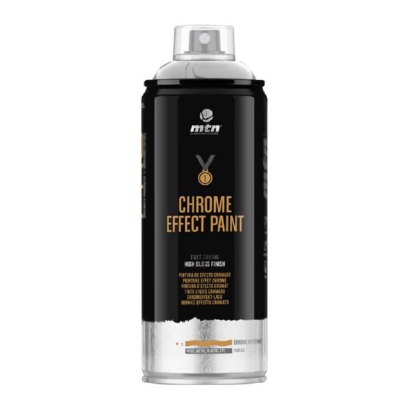 SPRAY MONTANA MTN PRO EFECTO CROMADO ORO 400ml