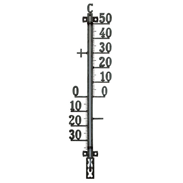TERM&Oacute;METRO EXTRIOR METAL NEGRO 42 C