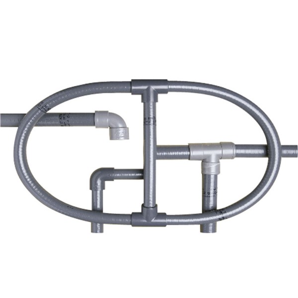 TUBERIA 1M HIDROSANITARIO HIDROTUBO 32 ANILLADO GRIS (Rollo de 25M)