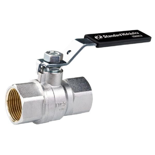 VALVULA ESFERA TEKNICA 3/4" H-H HEMBRA-HEMBRA LLAVE DE PASO DN20 PN40 180&ordm; PALANCA INOX
