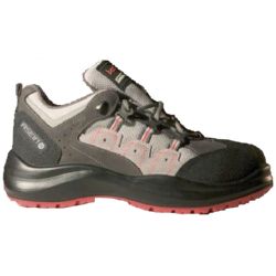 ZAPATO CALZADO SEGURIDAD MODELO BECKER T42 S1P GRIS ASEIN
