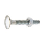 Din 603 ZN Tornillo Con Cuello Cuadrado