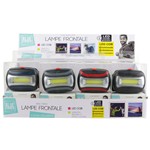 DISPLAY 12UN LINTERNA DE CABEZA LED COB