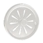 REJILLA EMPOTRAR A TUBO 12CM REGUL AL BL