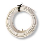 ALAMBRE Hº.PLAST.BLANCO ROLLO 15M.