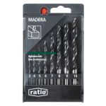 BROCAS P/MADERA JGO.8 RATIO