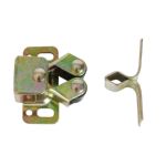 CIERRE LIRA RODILLOS GOMA 32X24MM. RETENEDOR PUERTA ARMARIO PRESION 2 RODIILOS
