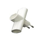 CLAVIJA ENCHUFE TRIPLE ESPIGA 4 MM