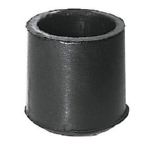 CONTERA CILINDRICA EXTERIOR GOMA ANDADOR 25mm GRIS
