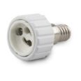CONVERTIDOR ADAPTADOR ROSCA PORTALAMPARA E-14 A GU-10