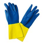 GUANTE LATEX BICOLOR REFORZAD.T8 -