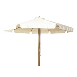PARASOL MADERA 3 M CRUDO.POLEA