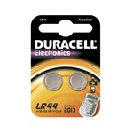 PILA ALCALINA DE BOTON LR44 AG13 DR BLISTER 2 UNIDADES DURACEL
