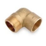 RACOR LATON CODO FIG.92GCU 90&ordm; 15x1/2 MACHO RACOR PIPA SOLDAR