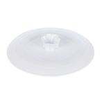 TAPA VIRATORTILLAS 28 CM. BLANCA