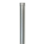 MANGUITO 125 TUBO LISO GALVANIZ 0,5mm 125M RIZADO. &Oslash; 120mm